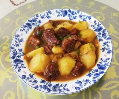 Potato beef
