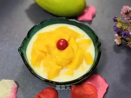 Mango coconut juice