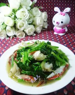 Creamed crabs