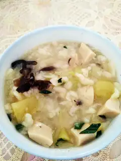 Vegetable pearl soup