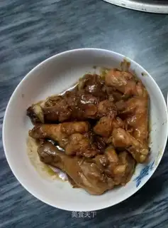 Red chicken legs