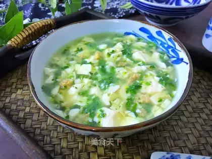 The tofu gravy