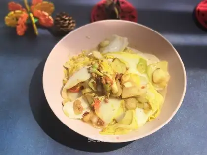 Buddha's handmade cabbage