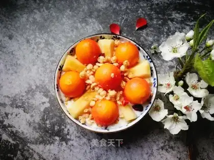 Pumpkin apple yogurt bowl