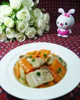 Carrot and white meat