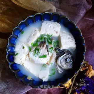 Tofu fish soup