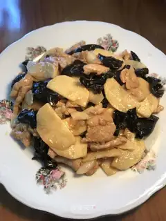Winter fried meat