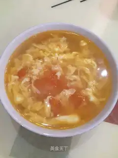 Tomato egg soup