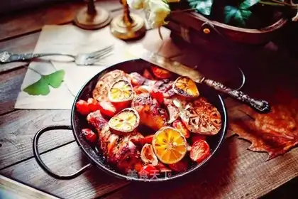 ♪ The time rosemary roasted chicken leg ♪