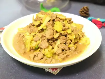 Beef and cabbage
