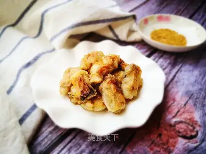 Fried oysters
