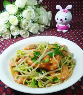 Shrimp sprouts