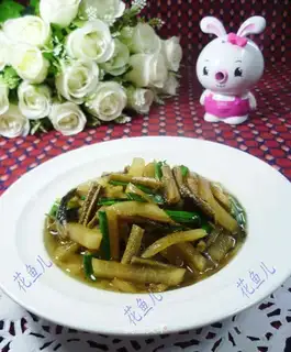 The radish and the silk