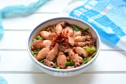 Spicy squid