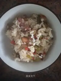 Weenie shrimp fried rice