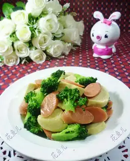 Siamese ham and intestinal chicken
