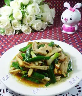 Garlic fried pig belly