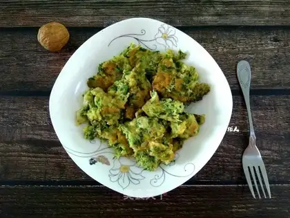 Eggs from the casserole