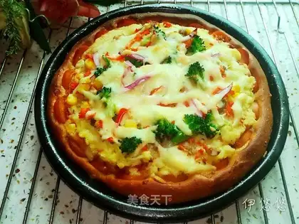 Rice pizza