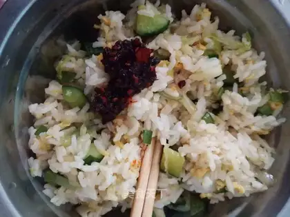 Egg fried rice