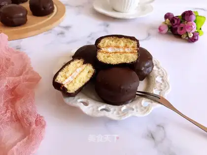Mini chocolate pie