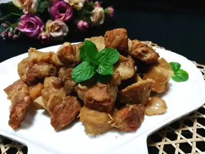 Potato red meat