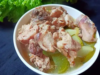 Rabbit radish soup