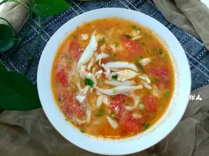 Silverfish tomato soup