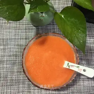 Carrot, holy fruit juice