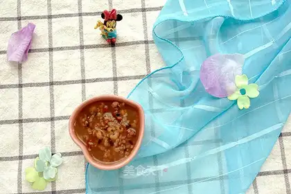 Porridge for the red beans