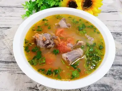 Tomato tail soup