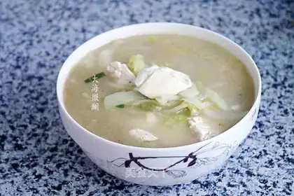 Bean tofu soup