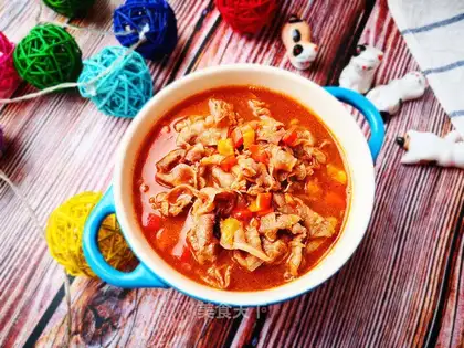 Sour soup, fat cow