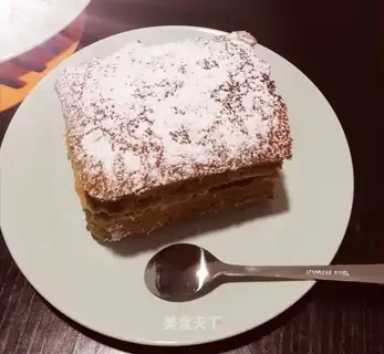 Coconut with a tea cake
