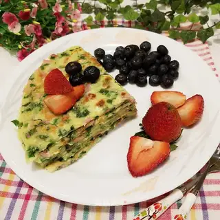 Scrambled eggcake