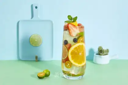 Plum tea