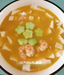 Shrimp tofu