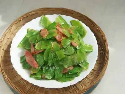 Pea-skin, broad sausage