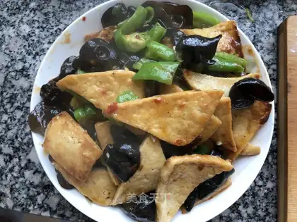 Homemade tofu