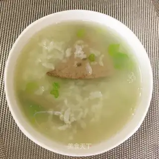 Celery and porridge