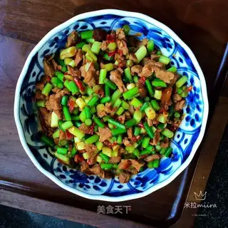 Beef and garlic