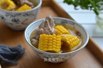Stereo corn soup