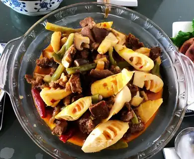 Beef roasted meat