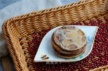 Red bean omelet