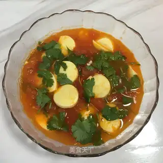 Tofu soup