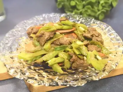 Scrambled beef