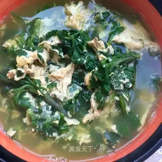 Egg soup