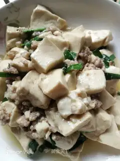 Creamed tofu