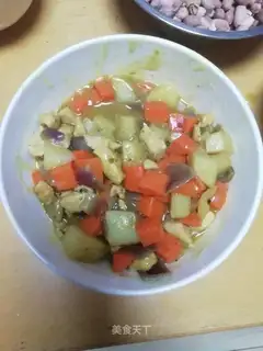 Curry chicken