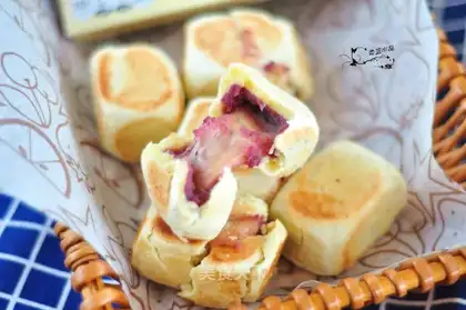 The mashed potato bean cake